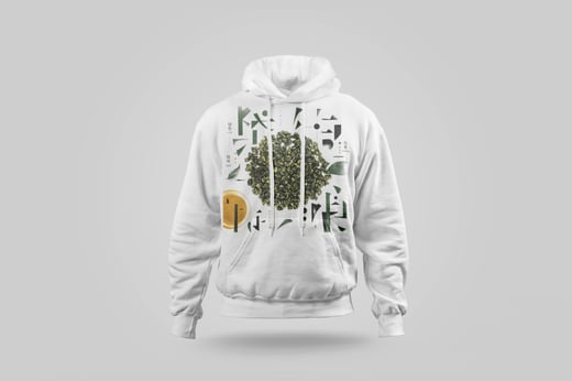 Hoodie — Green GABA Oolong