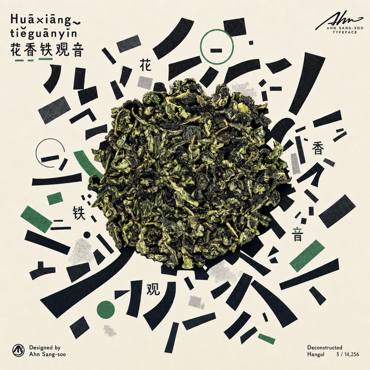 The design — Floral Tie Guan Yin
